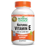 Vitamin E Natural D-Alpha – 60 Softgels