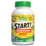 START! Multi-Vitamin + Energy – Total Health Support Supplement – 60 Capsules