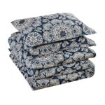 Bibb Home Egyptian Luxury 3-Piece Duvet Cover Set – King – Alexandra