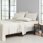 2,000-TC Bamboo Blend 6-Piece Sheet Set with Deep Pockets – Twin XL – Ivory