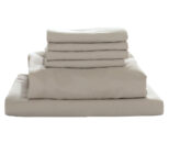 Cheer Collection 1800 Series Microfiber Sheet Set – Twin – Light Sand