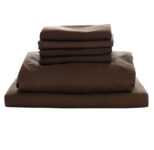 Cheer Collection 1800 Series Microfiber Sheet Set – Twin XL – Chocolate
