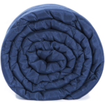 BlanQuil® Basic Weighted Blanket (12- or 15-Pound) – 15lb – Navy