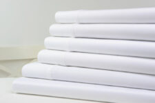Kathy Ireland® 1,200TC 6-Piece Cotton Sheet Set – King – White