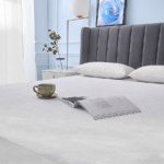 Hypoallergenic Zippered Liquid-Proof Mattress and Pillowcase Protectors – Fabric Mattress Cover – Queen