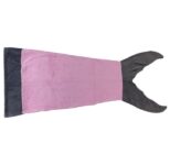 Mermaid or Shark Tail Micro-Mink Blanket – Pink/Gray Mermaid
