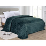 Sheridan Amrani Embossed Microplush Blanket – Queen – Green