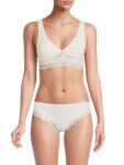 Intimately Free People Women’s Essential Longline Bralette – Ivory