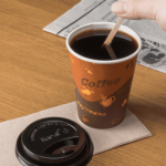 Karat 12oz Paper Hot Cups (90mm), Coffee Print  – 1,000 pcs