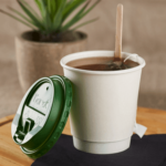 Karat 10oz Insulated Paper Hot Cups (90mm), White – 500 pcs