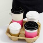 Karat Biodegradable Cup Holder, for 4 Cups (8 – 32oz) – 300 pcs