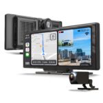 REXING CPDuo Pro – Wireless Apple CarPlay / Android Auto Receiver with 10.26-inch LCD Touchscreen
