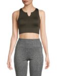 Women’s Splitneck Sports Bra – Oak