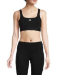 Women’s Logo Sports Bra – Black