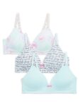 Girl’s 3-pack Bra Set – Blue