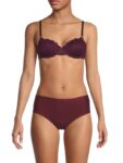 Dkny Lace Balconette Bra – Grape Wine