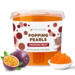 Tea Zone Passion Fruit Popping Pearls – Jar (7 lbs)