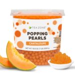 Tea Zone Cantaloupe Popping Pearls – Jar (7 lbs)