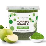 Tea Zone Green Apple Popping Pearls – Jar (7 lbs)
