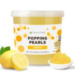 Tea Zone Lemon Popping Pearls – Jar (7 lbs)