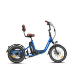 Addmotor Citytri E-310 750W Electric Trike for Adults Best Electric Tricycle Under $2000 Up To 90 Miles – Neptune Blue