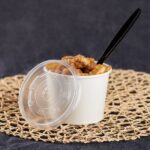 Karat 12oz PP Plastic Food Container Flat Lids (100mm) – 1,000 pcs