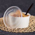 Karat 24-32oz PP Plastic Food Container Flat Lids (142mm) – 600 pcs