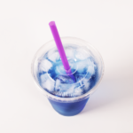 Karat 7.75” Giant Straws (8mm) Poly Wrapped, Purple – 5,000 pcs