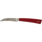 Elegance 3″ Curved Paring Knife Red