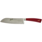 Elegance 7″ Santoku Knife Red