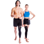 Copper Joe® Copper Infused Full Leg Compression Sleeve – Compression Full Leg Sleeve – L