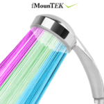 iMounTEK® Water-Powered LED Shower Head with Color-Changing Lights