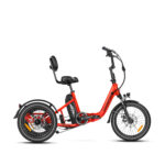 Addmotor Citytri E-310 750W Electric Trike for Adults Best Electric Tricycle Under $2000 Up To 90 Miles – Candy Red