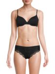 Dkny Women’s Microfiber Lift Bra – Black