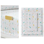 3-Piece Urban Dreams Kids’ Safari Twin Sheet Set with Storage Pocket