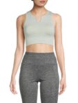 Women’s Splitneck Sports Bra – Surf
