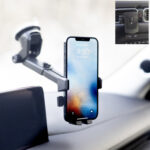 Universal 3-in-1 Strong Car Mount – 2-Pack (Black)