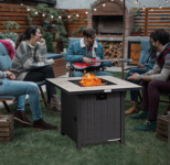 Square 30″ 50,000-BTU Propane Gas Fire Pit Table