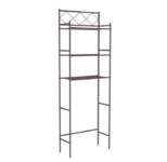 Over-the-Toilet 3-Shelf Bathroom Organizer – Oil Rub Bronze