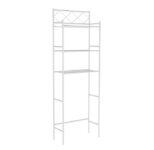 Over-the-Toilet 3-Shelf Bathroom Organizer – White