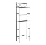 Over-the-Toilet 3-Shelf Bathroom Organizer – Black