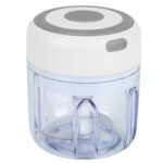 Mini Rechargeable Garlic and Veggie Chopper – White