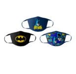Kids’ Cartoon Washable Face Masks (3-Pack)  – Batman
