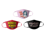 Kids’ Cartoon Washable Face Masks (3-Pack)  – Wonder Woman