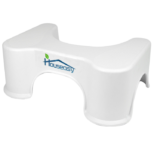 Bathroom Step Stool – 9-Inch White