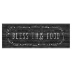 20 x 55-Inch Anti-Fatigue Kitchen Mat – Bless This Food