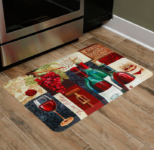 Chef Series Anti-Fatigue Kitchen Mat – Favorite Reds (24″ x 36″)