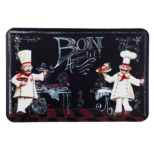 Chef Series Anti-Fatigue Kitchen Mat – Chalkboard Chefs (24″ x 36″)