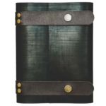240-Page Journal with Recycled Tire Cover – Coffee – 8×6