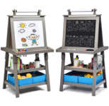 Kids’ Double-Sided 3-in-1 Art Easel – Earl Grey